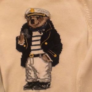 Ralph Lauren polo bear sweater size M